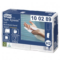 100289 Tork Xpress® H2 ręcznik miękki- 3 panelowy -24969
