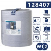 Tork czyściwo papierowe 3w 340m 34cm Blue W1-25079