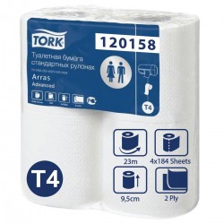 120158 Tork T4 papier toalet. w rolce konw.23m 2w-25025