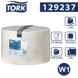 Tork czyściwo papierowe 2w 510m 23,5cm Biały W1-25087