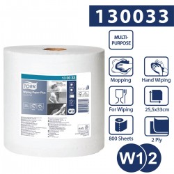 Tork czyściwo papierowe 2w 280m 25,5cm Biały W1/W2-25093