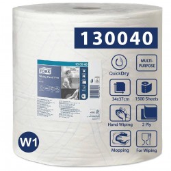 130040- Tork czyściwo papierowe 2w 510m 36,9 cm Biały W1-25096