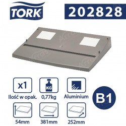 Tork Accessory Bin 40l. Aluminium Free Standing Op-25176