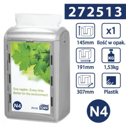 Tork Xpressnap® N4 dozownik serw w składce Szary-25227