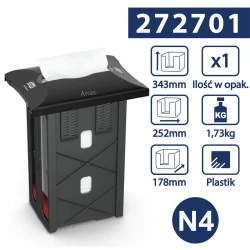 Tork Xpressnap® N4 dozownik serw.w składce Czarny-25236