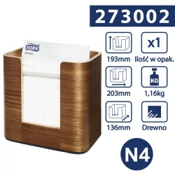 Tork Xpressnap® N4 dozownik serw. - drewnian-25246