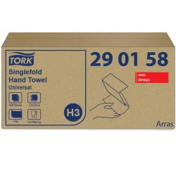 Tork Singlefold H3 ręcznik biały w składce ZZ-25262