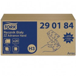 290184 Tork H3 ręcznik biały ZZ Advance Hand-25270