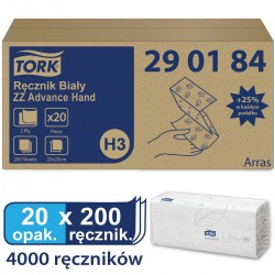 Tork H3 ręcznik biały ZZ Advance Hand-25271