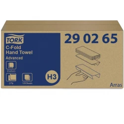 Tork H3 ręcznik biały C-fold (w składce C)-25274