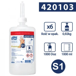 Tork S1 żel do dezynfekcji rąk- 1000ml-25285