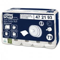 Tork SmartOne Mini T9 papier toaletowy w roli-25337