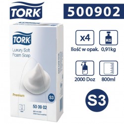 Tork S3 Premium Soap Foam Mydło w piance 800 ml-25482