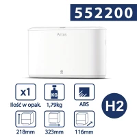 Tork Xpress® H2 dozownik ręczników nablatowy Biały-25572 Tork Xpress® H2 dozownik ręczników nablatowy Biały-25572
