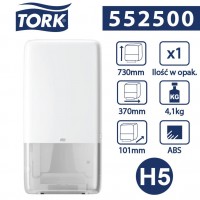 Tork PeakServe® dozownik H5 Biały-25577
