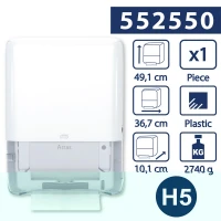 Tork PeakServe® dozownik H5 MINI Biały-25587