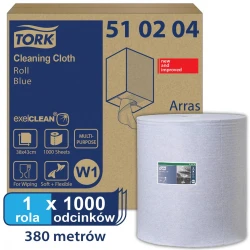Tork czyściwo włókninowe 1w 380m 42,8cm Blue W1-25501