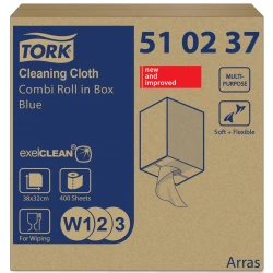 Tork czyściwo włókninowe 1w 152m 32cm Blue W1/2/3-25502