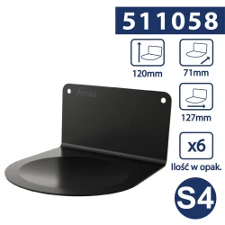 Tork podkładka chroniąca do dozownika czarny-25514