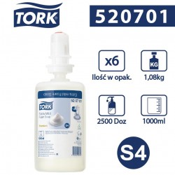 Tork S4 mydło w pianie extra delikatne Bezzapachow-25537