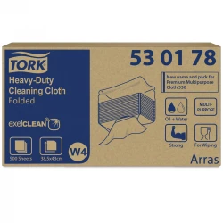 Tork czyściwo włókninowe 35,5x43cm 100szt Biały W4-25548