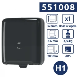 Tork Matic® H1 dozownik ręczników w roli Czarny-25557