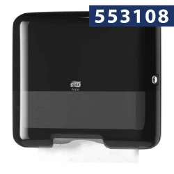 Tork Singlefold H3 dozownik ręczników Czarny MINI-25596