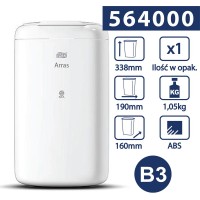 Tork B3 kosz na odpady 5L Biały-25660