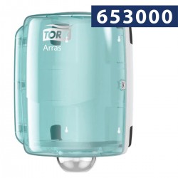 653000 Tork Maxi Centrefeed Dispenser Biało-turkusowy W2-25695