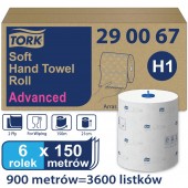 Tork Matic® H1 ręcznik biały miękki w roli 150m-25777