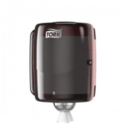 653008 Tork Maxi Centrefeed Dispenser Czerwono-czarny W2-25858
