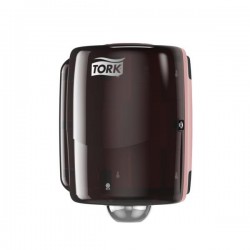 653008 Tork Maxi Centrefeed Dispenser Czerwono-czarny W2-25859