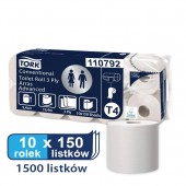 Tork T4 papier toaleto. w rolce konw. 19 m 3w-26182