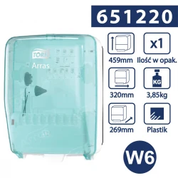 Tork Matic® W6 dozownik do ręczników w roli-26197