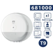 Tork SmartOne Mini T9 dozownik papieru toal. Biały-26358
