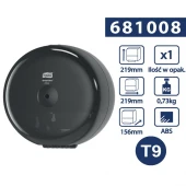 Tork SmartOne Mini T9 dozownik papieru toal.Czarny-26362