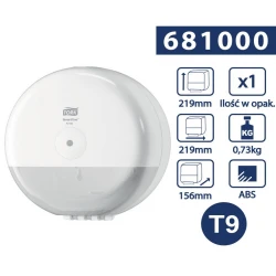 Tork SmartOne Mini T9 dozownik papieru toal. Biały-26358
