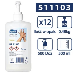 Tork żel do dezynfekcji rąk but. z pomp 500ml-26698