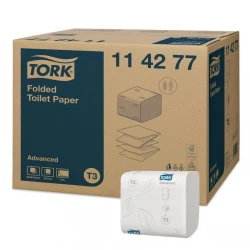 Tork Folded T3 papier toaletowy w składce 11x19-28236