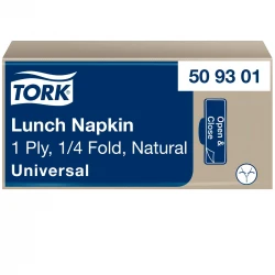 Tork naturalna serwetka lunchowa 500szt. 1w 1/4-28239