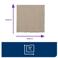 Tork naturalna serwetka lunchowa 500szt. 1w 1/4-28242