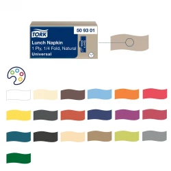 Tork naturalna serwetka lunchowa 500szt. 1w 1/4-28243