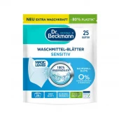 Dr. Beckmann Waschmittel-Blatter 25 szt Sensitive-28479