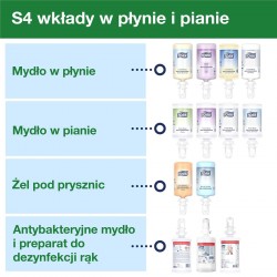 Tork S4 dozownik mydła i dezyn. z ramieniem Czarny-28713