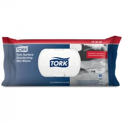 Tork W20 ściereczki nasączane do dez. pow. 60szt.-29152