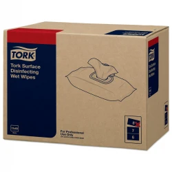 Tork W20 ściereczki nasączane do dez. pow. 60szt.-29153