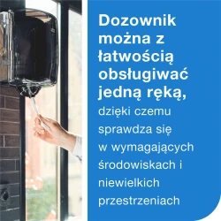 Tork Reflex™ M4 dozownik ręczników Czarny-29393