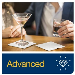 Tork biała serwetka koktajlowa 24x24 200szt-29447