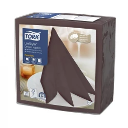 Tork Linstyle® brązowa serwetka obiadowa 39x39 New-29683
