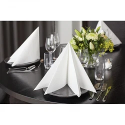 Tork Linstyle® biała serwetka obiadowa 39x39 New-29703